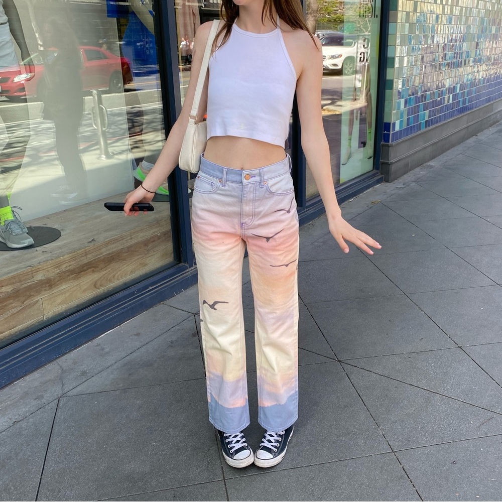 SUPER CUTE urban outfitters bdg sunset jeans